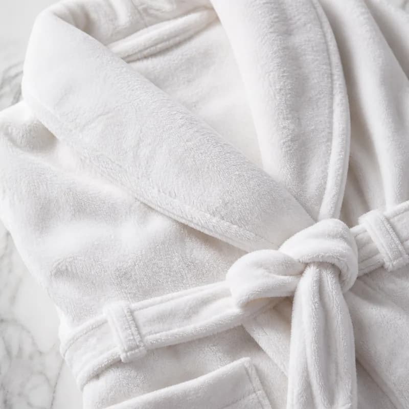 Premium Microfiber Coral Fleece Robes — detail 1